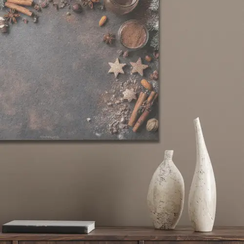 Winter - Kerst - Specerijen - Beton PET vilt klein -sfeer6_closeup