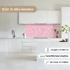 Terrazzo -  Patroon - Kleurrijk - Roze keuken achterwand 2 middel 871 -sfeer4_NL