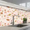 Terrazzo -  Patroon - Kleurrijk - Zalm keuken achterwand 2 middel 871 -3d_schuin