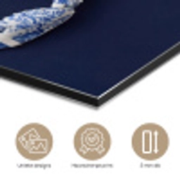 Kreeft - Porselein - Delfts - Blauw aluminium wit klein -closeup_NL