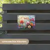 Bloemen - Kleurrijk - Waterverf - Natuur - Zomer tuinposter los doek klein -sfeer3