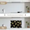 Eieren - Goud - Patroon keuken achterwand spatscherm klein -voor_na_NL