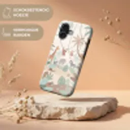 Jungle - Dieren - Groen Toughcase MagSafe Apple iPhone 17 klein -USP_RandenV_NL