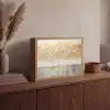 Bomen - Kunst - Acryl - Natuur Light Box met batterij (Wandlamp) middel -sfeer2