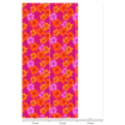 Zomers - Hibiscus - Kleurrijk Behang Vinyl klein 1060 -USP_banen