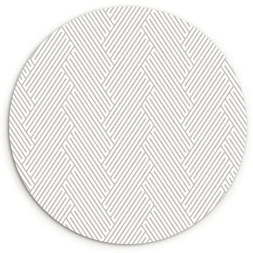 Grafisch - Patroon - Modern Wandcirkel plexiglas klein 852 -3d