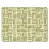 Vlecht - Patroon - Groen muismat rubber klein 262 -3d