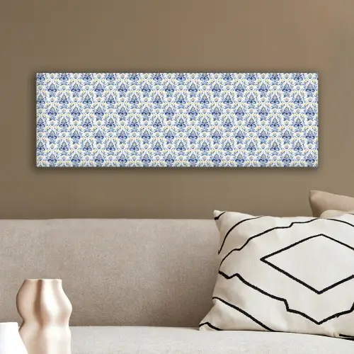 Frans - Citroen - Royaal - Blauw - Geel canvas 2cm klein 828 -sfeer3
