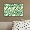 Bohemian - Bladeren - Bloemen - Tropisch canvas 2cm klein -sfeer3