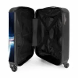 Blauwe blitz NBS - Handbagage koffer - Kinderen Unisex middel -binnenkant