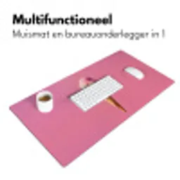Hoorntje - Schepijs - Roze Muismat XXL klein -sfeer4
