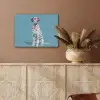 Dalmatiër - Zonnebril - Blauw PET vilt klein -sfeer4