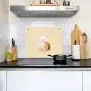Alpaca - Egel - Bruin - Knuffelen Inductie beschemer met haakjes middel -sfeer2