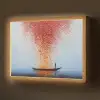 Wolk - Confetti - Boot - Wateroppervlakte Light Box met batterij (Wandlamp) middel -z3d_website
