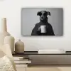 Coltrui - Hond - Bril - Mok canvas 2cm klein -sfeer6