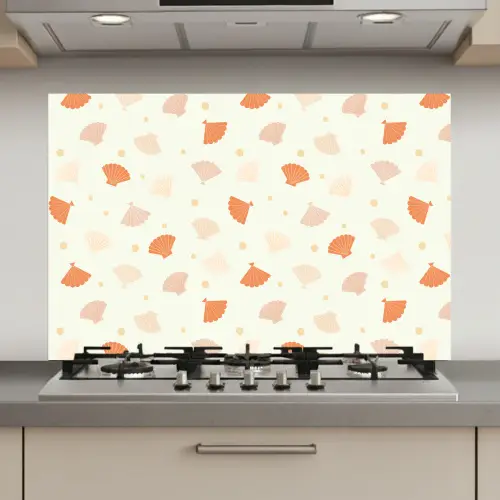 Zee - Dieren - Schelpen - Sinaasappel keuken achterwand spatscherm klein 900 -3d_website