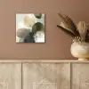 Minimalistisch - Cirkels - Penseelstreken - Beige aluminium wit klein -sfeer4