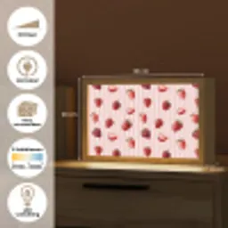 Strepen - Aardbei - Roze Light Box met kabel (Tafellamp) klein 924 -USP_websiteoverzichtNL