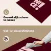 Nice - Uitroepteken - Rood Inductie beschemer met haakjes klein -ky-schoon-nl