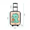 Kawai - Dino - Bubbletea Kinderkoffer - Zwart klein -productfoto_formaten