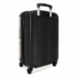 Zandstrand - Bewolkt - Duinen NBS - Handbagage koffer - Volwassenen Unisex middel -achterkant