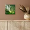 Natuur - Bomen - Bos - Groen - Zon - Gras - Planten aluminium wit klein -sfeer4