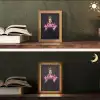 Ironisch - Tekst - Neon Light Box met kabel (Tafellamp) klein -sfeer3