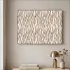 Bruin - Patroon - Zebra Textielframe zwart klein 947 -sfeer2