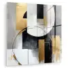 Abstract - Goud - Zilver - Vormen - Aesthetic plexiglas 5mm klein -zzzproduct_nieuw