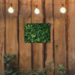 Groen - Bladeren - Kartel - Zonlicht tuinposter los doek klein -sfeer1