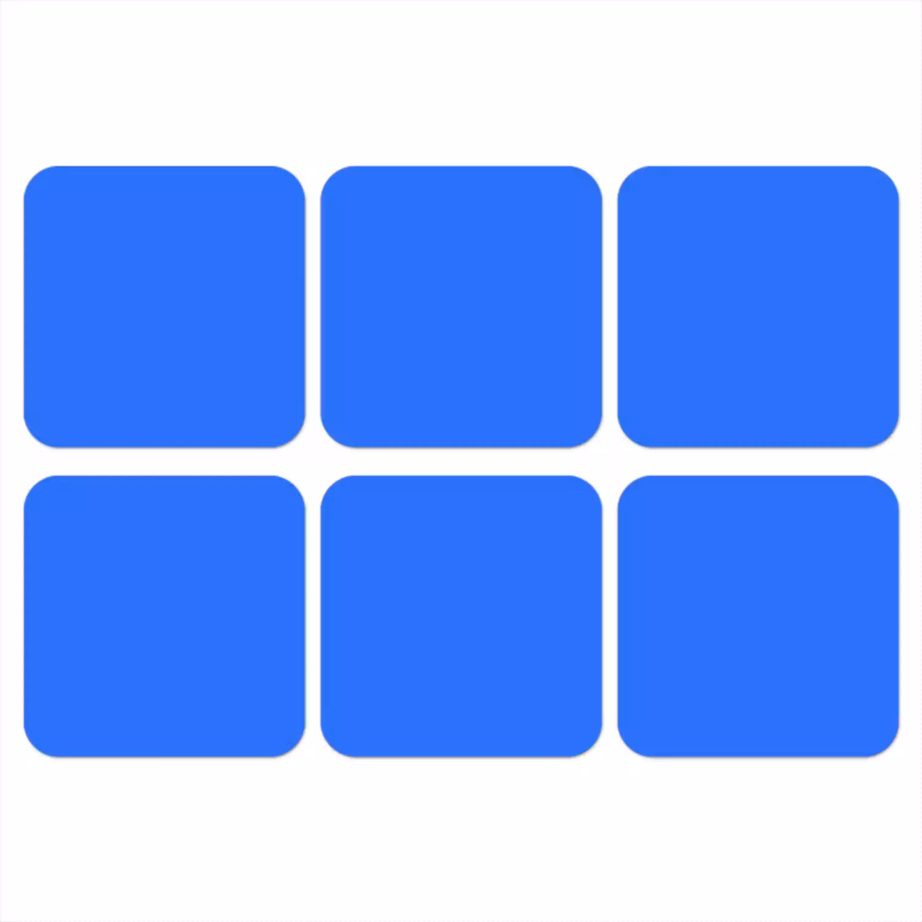 Vivid - Cobalt - Blauw onderzetter kurk middel 366 -3d