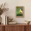 Kuiken - Eend - Geel - Gras Light Box met kabel (Tafellamp) klein -sfeer2