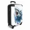 Groote haai uit het water NBS - Handbagage koffer - Kinderen Unisex middel -productfoto_3d