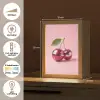 Disco - Kersen - Roze Light Box met kabel (Tafellamp) klein -USP_NL