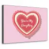 Liefde - Hart - Valentijn Textielframe - compleet frame klein -3d