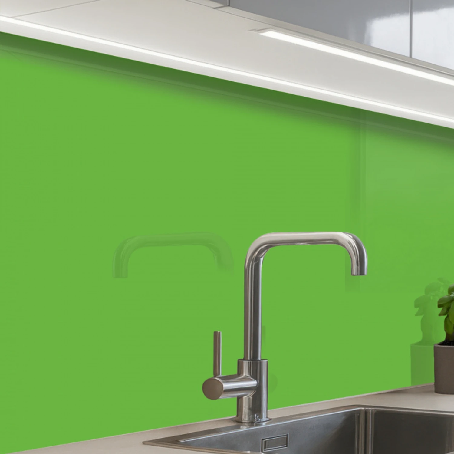 Groen - Kleuren - Natuur keuken achterwand 2 middel 865 -zzzz3d_schuin