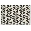 Botanisch - Dessin - Zwart - Beige Deurmat klein 898 -zkaufland3d