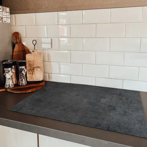 De Essentie van Steen Inductie beschermer vinyl 3mm klein -sfeer3