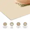Schaap - Beige - Bloemen poster papier klein -closeup_NL