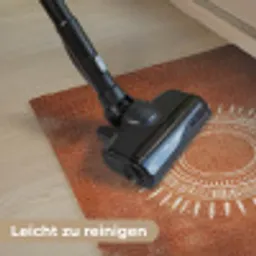 Abstract - Lijnen - Zonnestralen - Roodbruin Deurmat klein -reinigen_DE