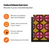 Modern - Patroon - Roze Inductie beschermer vinyl 3mm klein 276 -zzzzzzz-td-ups
