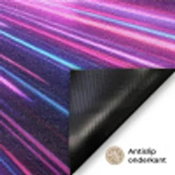 Lichtsnelheid - Ruimte - Roze - Paars Deurmat klein -antislip_NL