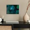Inductie mat - Jungle - Inductie beschermer - Palmblad - Natuur poster papier klein -sfeer1