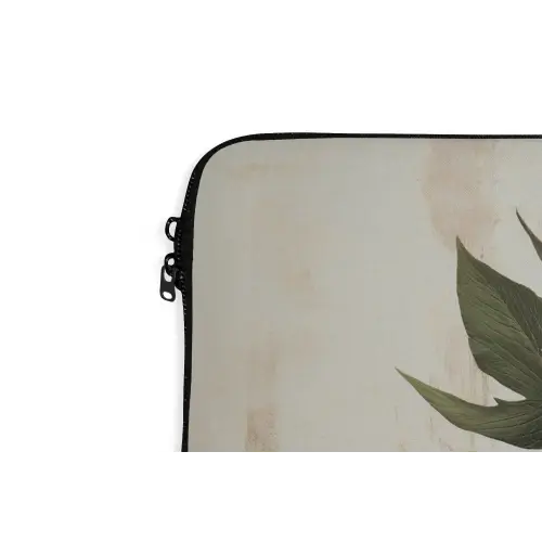 Vrouw - Zonnebril - Vlinder - Bloemen laptophoes neopreen klein -detail