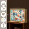 Zeesterren - Schelpen - Illustratie - Zand Light Box met batterij (Wandlamp) middel -USP_websiteoverzichtNL