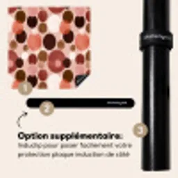 Cirkels - Modern - Kleurrijk Inductie beschermer vinyl 3mm middel 274 -zzzzzzz-induclip_FR
