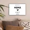 Spreuken - Hotel mama always open - Quotes - Mama canvas 2cm klein -sfeer1