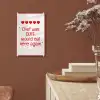 Tekst - Rood - Hartjes plexiglas 5mm klein -sfeer5