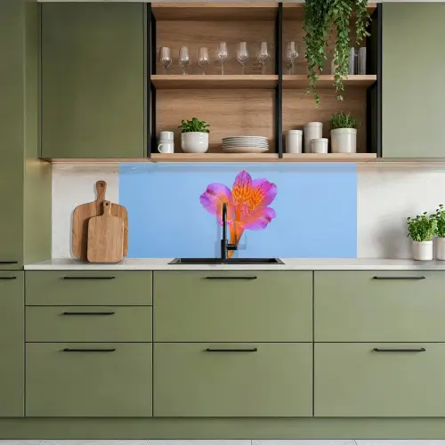 Bloem - Detail - Kleurrijk keuken achterwand 2 middel -sfeer3