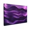 Golven - Abstract - Paars canvas 2cm klein -z3d
